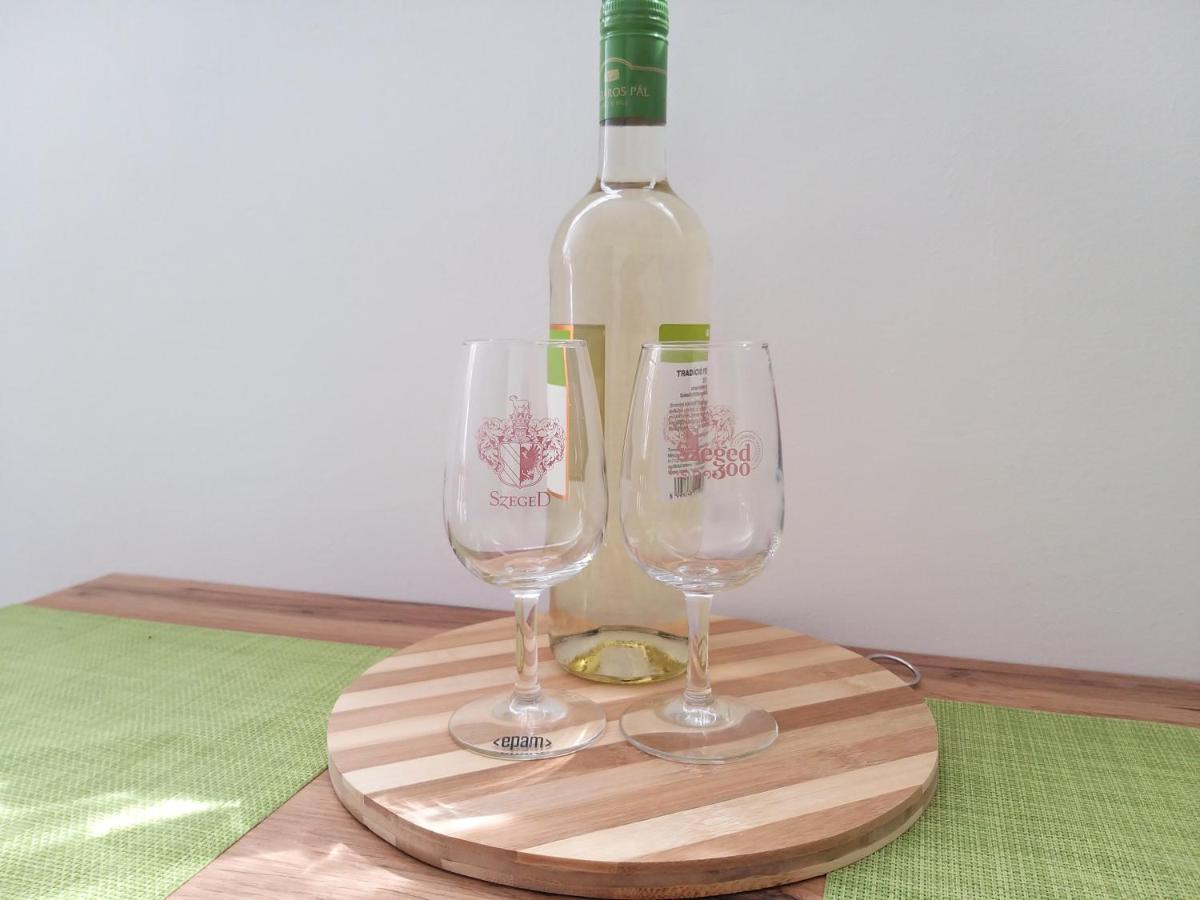 Helios Apartman Szeged Appartamento Esterno foto